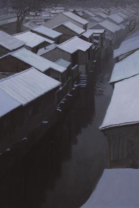 雪景 85×116cm 油画 2013年