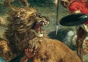 猎狮The Lion Hunt, 1854