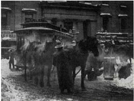 《终点站》 阿尔弗雷德·斯蒂格利茨（Alfred Stieglitz）1892年