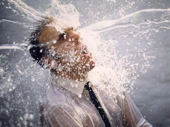 NIgel Rolfe. Water in Face. 1998