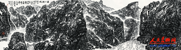 《三峡魂》（长卷局部6944cm×248cm,2004年）.png