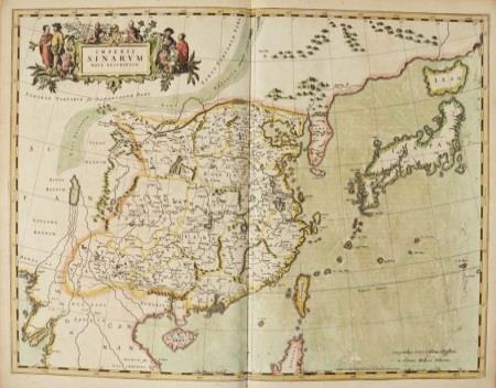欧洲首本中国地图册