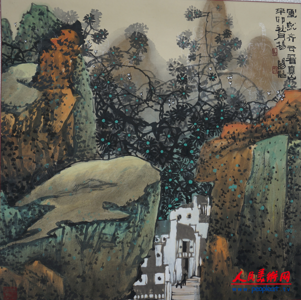 44-写就齐云看真山-杨阳68x68cm2011年.png