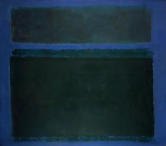 马克·罗斯科《No。 15》，1957年，图片来源：Kate Rothko Prizel & Christopher Rothko ARS， NY and DACS， London