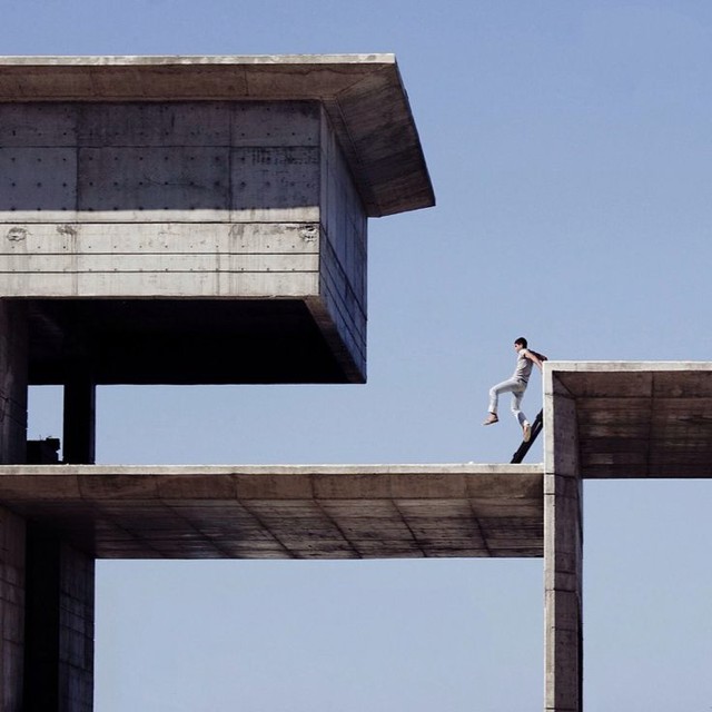 业余摄影师Serge Najjar关于人与建筑的极简主义摄影