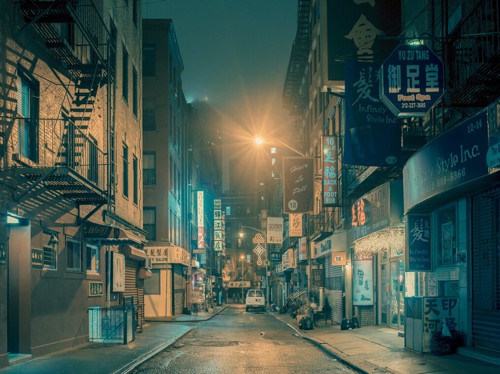 纽约中国城摄影