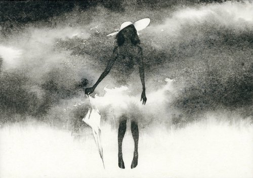 画师つじ的略显压抑的插画作品(组图)