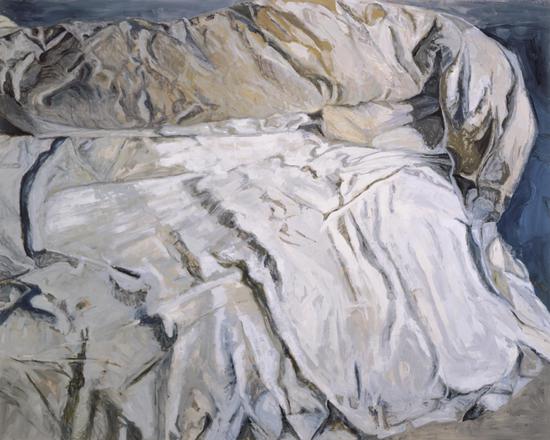 Liliane Tomasko_床之一 Bed I_2000_麻布油彩 Oil on linen_121.0 x 152.4