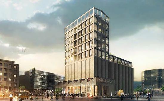 艺术家眼中的Zeitz MOCAA。图片来源：Heatherwick Studio