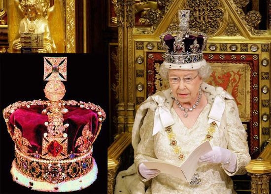 　　邮票上的王冠——乔治四世王冠（The King George IV State Diadem）