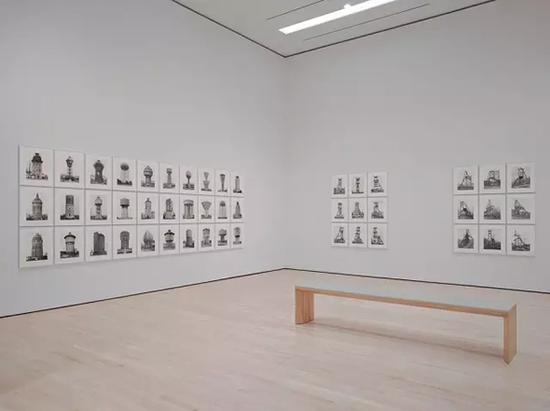 Bernd & Hilla Becher, Installation view, 作者摄于SFMOMA