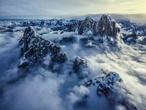 摄影师Tim Kemple气势恢宏的雪山风光摄影