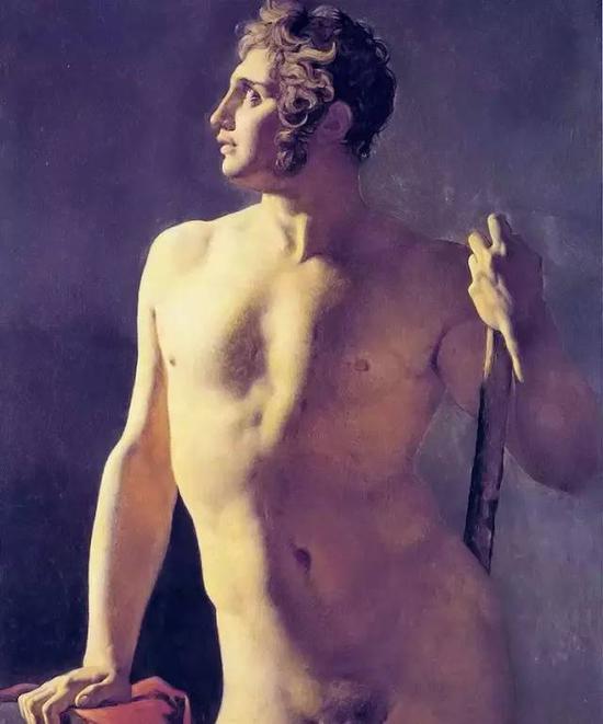 《梅尔·托索》，布面油画，62.86x50.64cm，1800