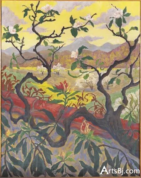 Paul Ranson，日式风景画，海斯收藏品