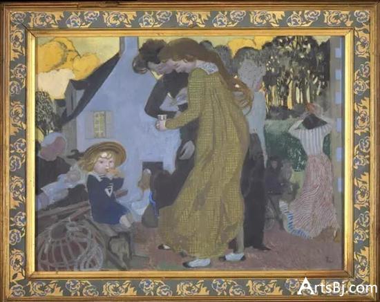 Maurice Denis, 品尝海的味道, 海斯收藏品