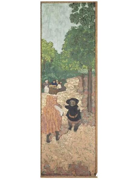 édouard Vuillard，第一步，1894，海斯收藏品