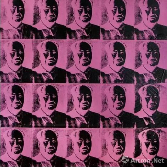 安迪·沃霍尔，《二十个毛泽东》，1977年