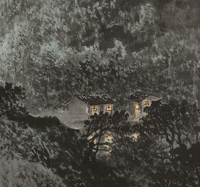 山月临窗近—— 读佘玉奇山水画