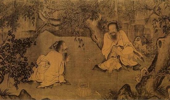 宋，李唐，《采薇图》（局部），故宫博物院藏