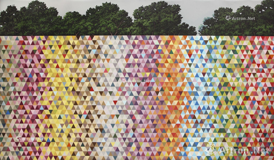 鲁迪·曼度凡尼作品是香港苏富比夜场的常客《地平线的颜色8号》 以122.5万元成交