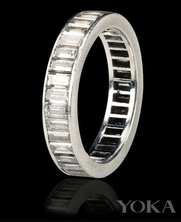梦露的结婚戒指，图片来自Pinterest。