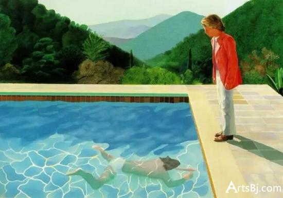 Portrait of an Artist (Pool with Two Figures),  1971