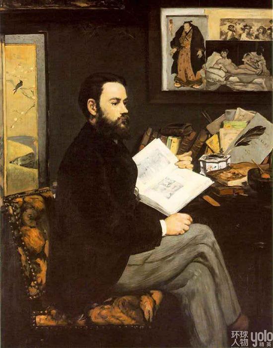 Emile Zola的肖像