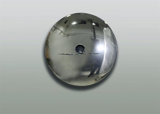《静观-1》  、直径150cm、镜面不锈钢、2017