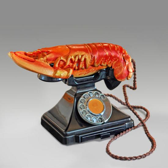 龙虾电话，达利，1938年