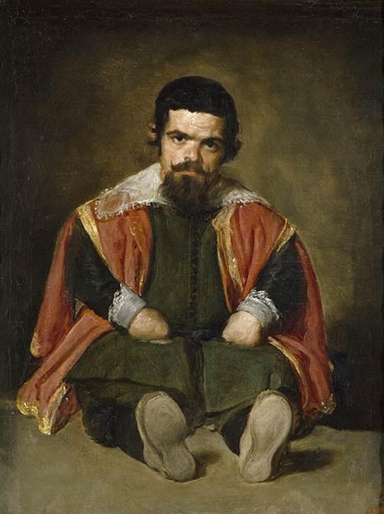 委拉斯开兹（Velázquez）：《小丑》（1645）