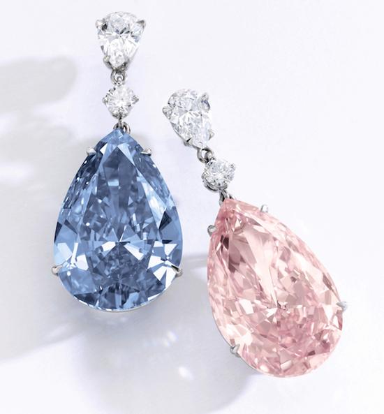 “阿波罗与阿特米斯”钻石，合共拍出57,425,478 美元（约4亿人民币），刷新耳环世界拍卖纪录。