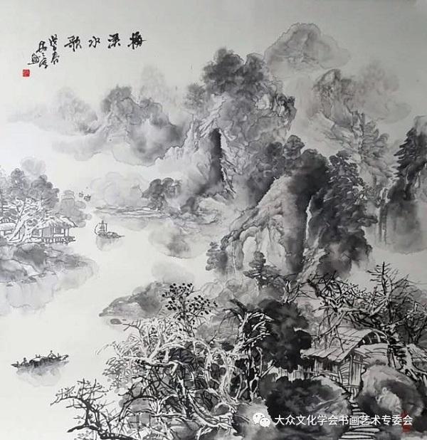 中国当代山水十大名家--林之源(组图)