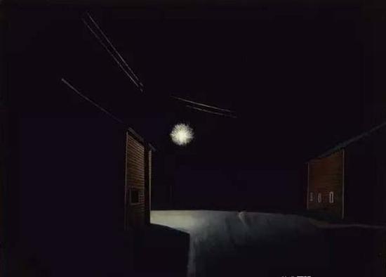 乔治·奥特，《罗素街角的黑夜》，1943年