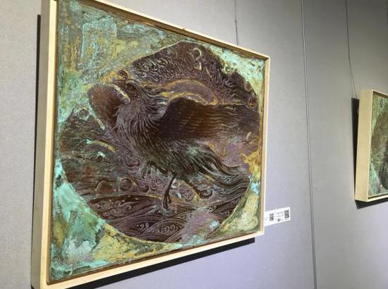 中华神境——徐龙宝新镌《山海经》插图展，展览现场