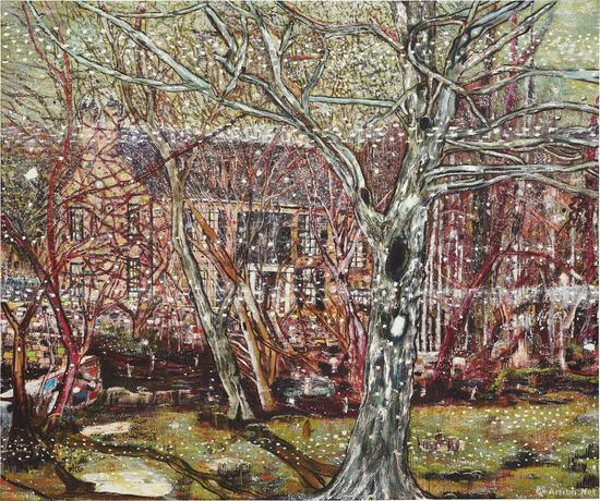彼得·多伊格《玫瑰谷》在2017年富艺斯拍卖行以2880万美元成交，是目前最贵的在世英国艺术家