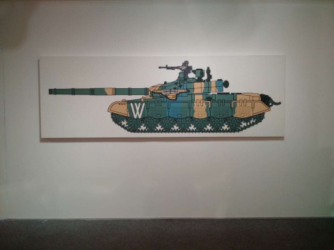 王鲁炎（中国）《W 坦克D10-02》2010
