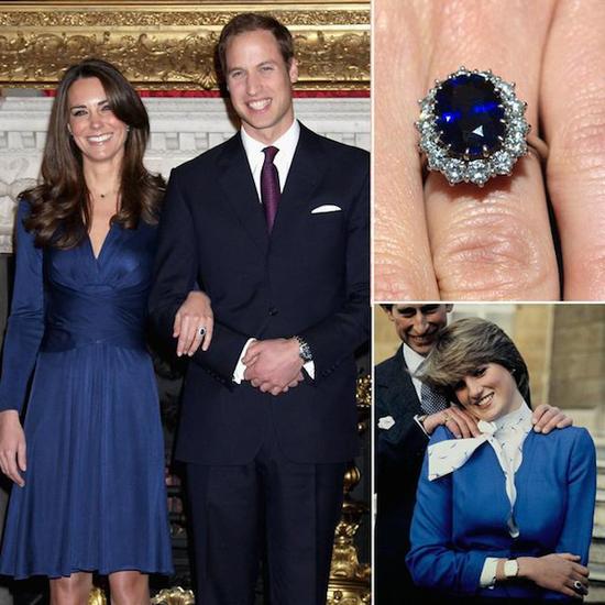 凯特王妃的蓝宝石戒指传承自戴妃
