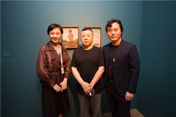 左起：非凡仕艺术创始人郜笛斐、艺术家刘野、艺术家魏东.jpg