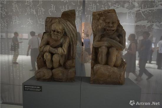 地狱变相寒冰地狱（局部）复制品 四川美术学院