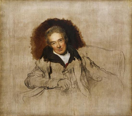 托马斯·劳伦斯《威廉·威尔伯福斯》 （1828） 英国国家肖像馆