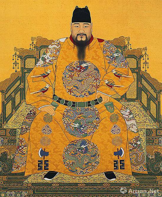 《明宪宗坐像》 台北故宫博物院藏
