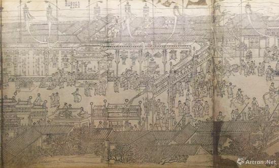 描绘18世纪北京的绘画