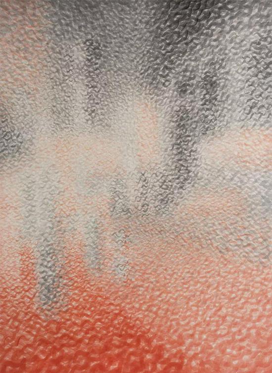 王舒野  Wang Shuye 时空祼体·即（118） Space-time nude Identical（118） 墨、朱墨、麻纸  Ink， red ink on jute Paper   114X83cm    2018