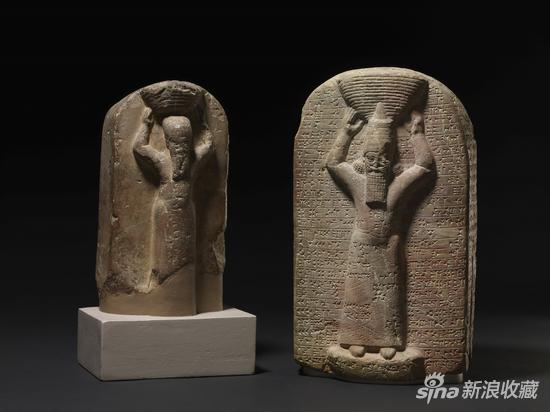 Shamash-shumu-ukin and Ashurbanipal （图片来自大英博物馆）