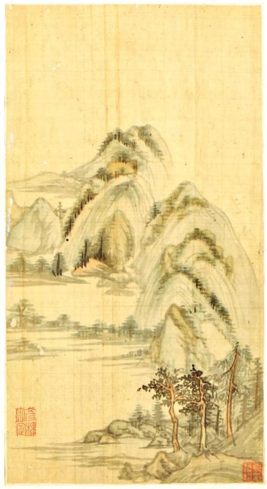 《纪游图册》部分 安徽博物院藏