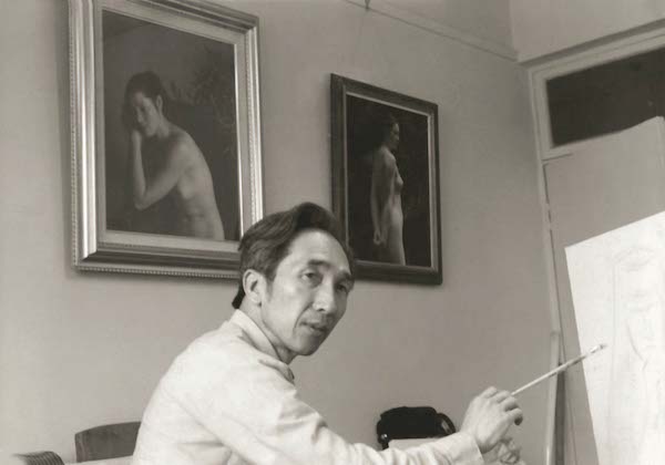 1990年代，靳尚谊在北京68号画室
