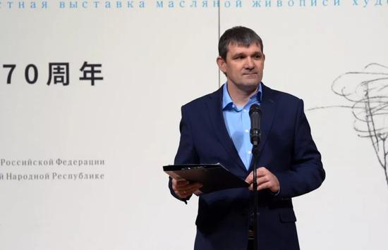 俄罗斯SLC丝路集团中国代表处总代表卡拉什尼科夫致辞
