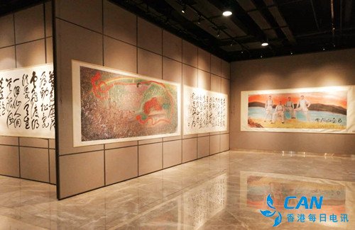 千秋翰墨一舒同·永远的长征·舒同舒安书画展在吉安美术馆展出