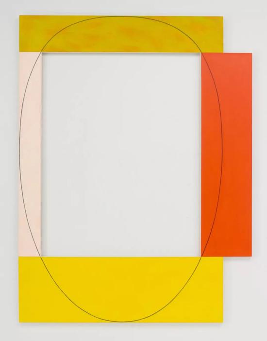 Robert Mangold 《Four Color Frame Painting #15》 1985