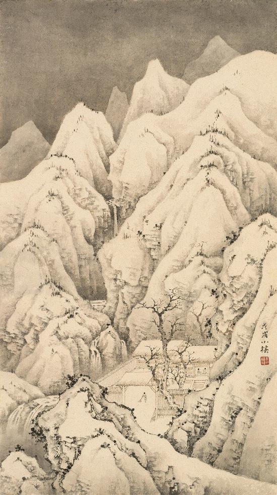 清瑞图  纸本  45X28cm  2018年